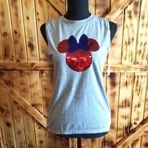 Women's Disney Minnie Mouse sequin tank